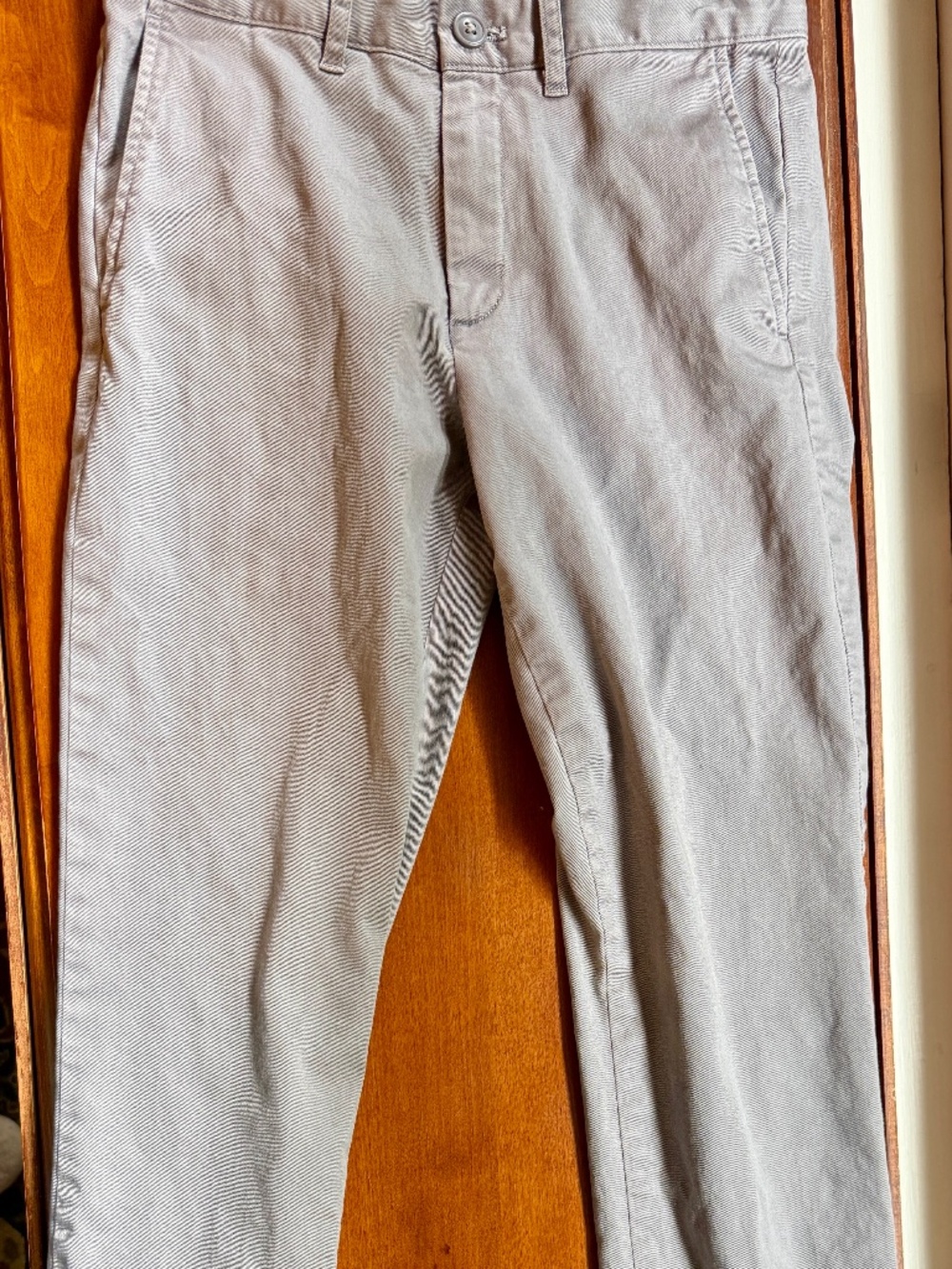 J Crew Crewcuts Sz 12 boys light grey chinos